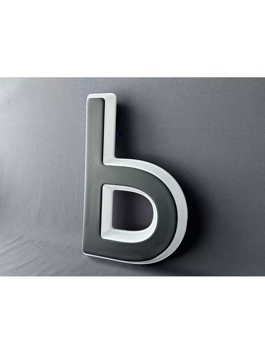 Объемные буквы для вывески световые