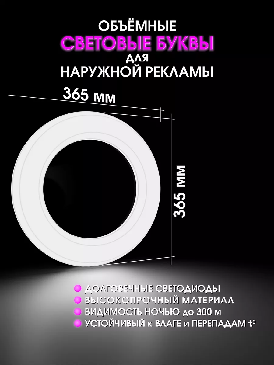 Объемные буквы для вывески