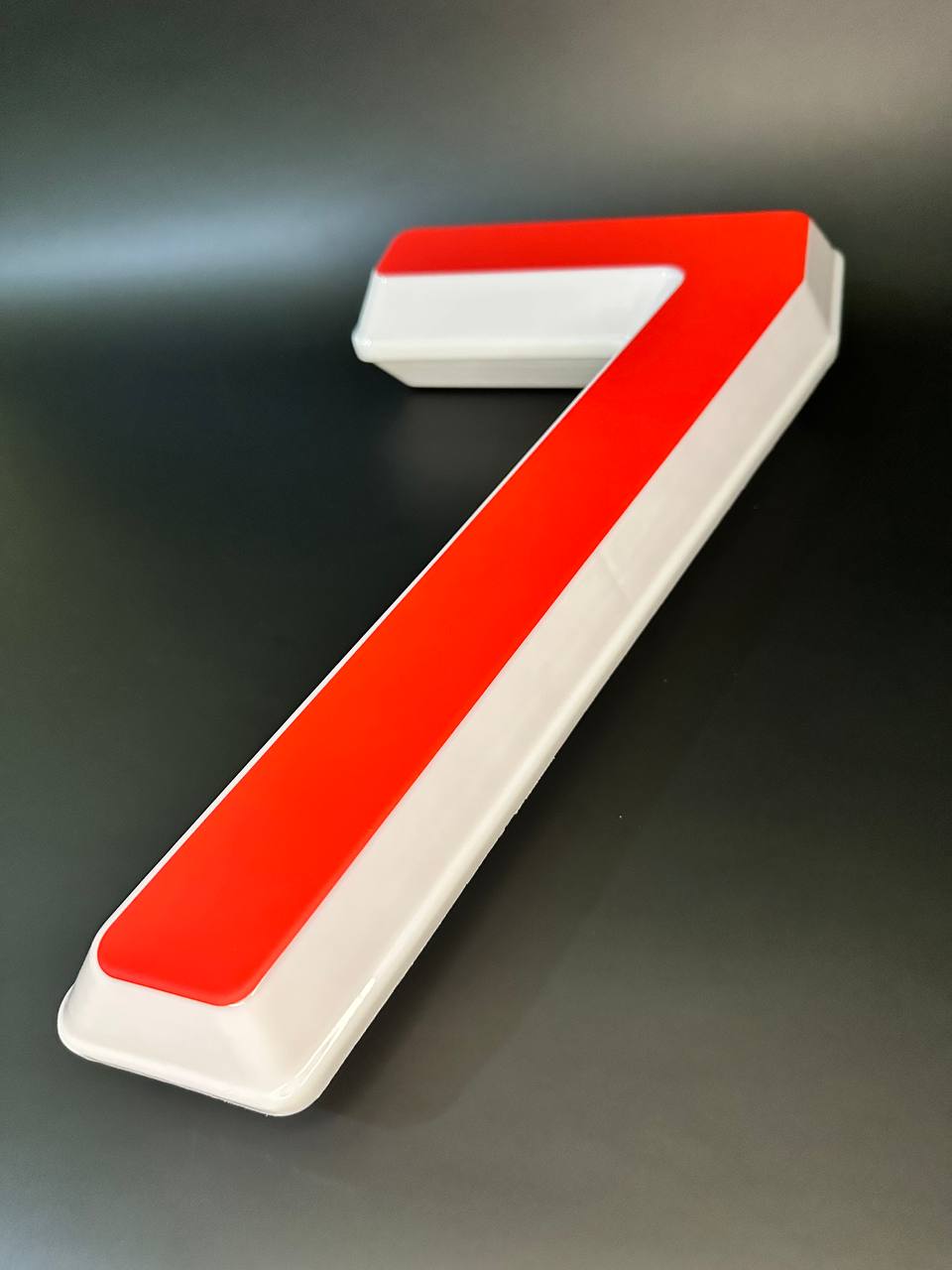 Световая цифра 7