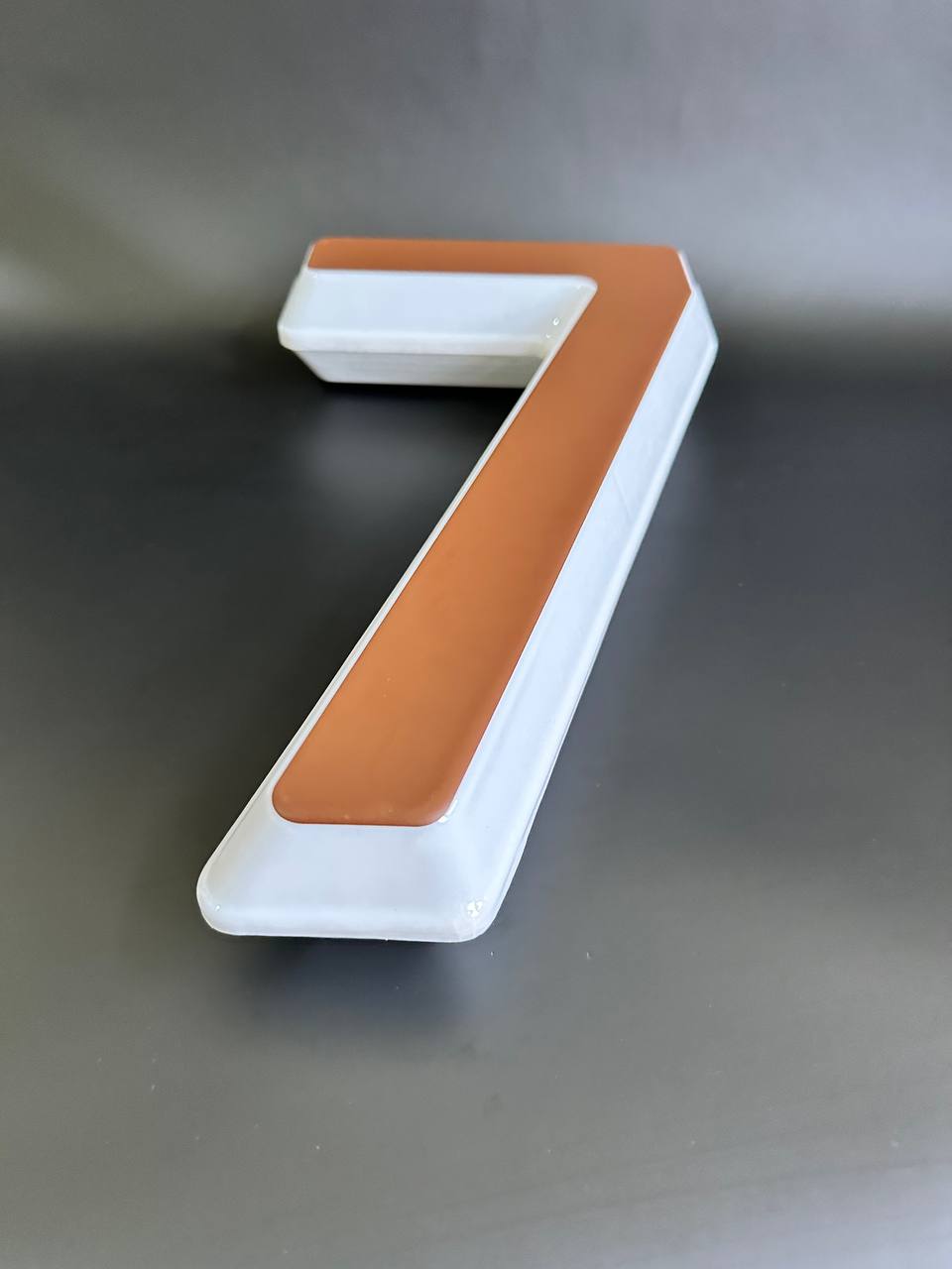 Световая цифра 7