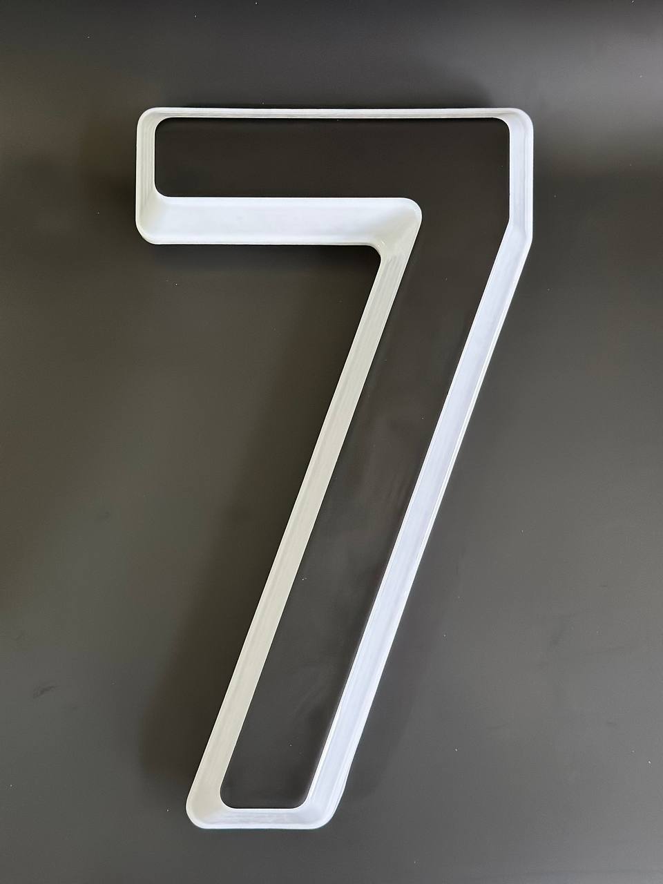 Световая цифра 7
