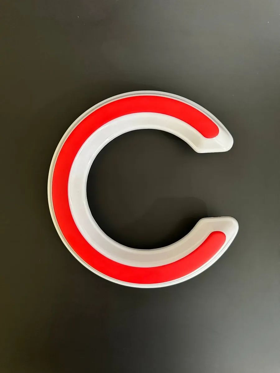 Световая буква С
